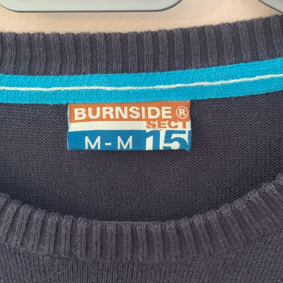 BURNSIDE - Thick Long Sleeve Sweater 100% Cotton
Men’s Size Medium - Picture 4 of 7